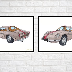 Alpine Renault A108 Berlinetta 1960-1965, Car Printable, Classic & Vintage Car Art, Car Wall Décor, Kids Room Wall Art, INSTANT DOWNLOAD