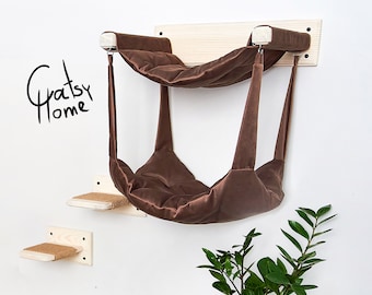 Cat bed, Cat hammock, Cat furniture, Cat steps, Cat shelf, Cat wall Furniture, Сat couch, Wall cat perch, Cat wall sofa, Cat pillow
