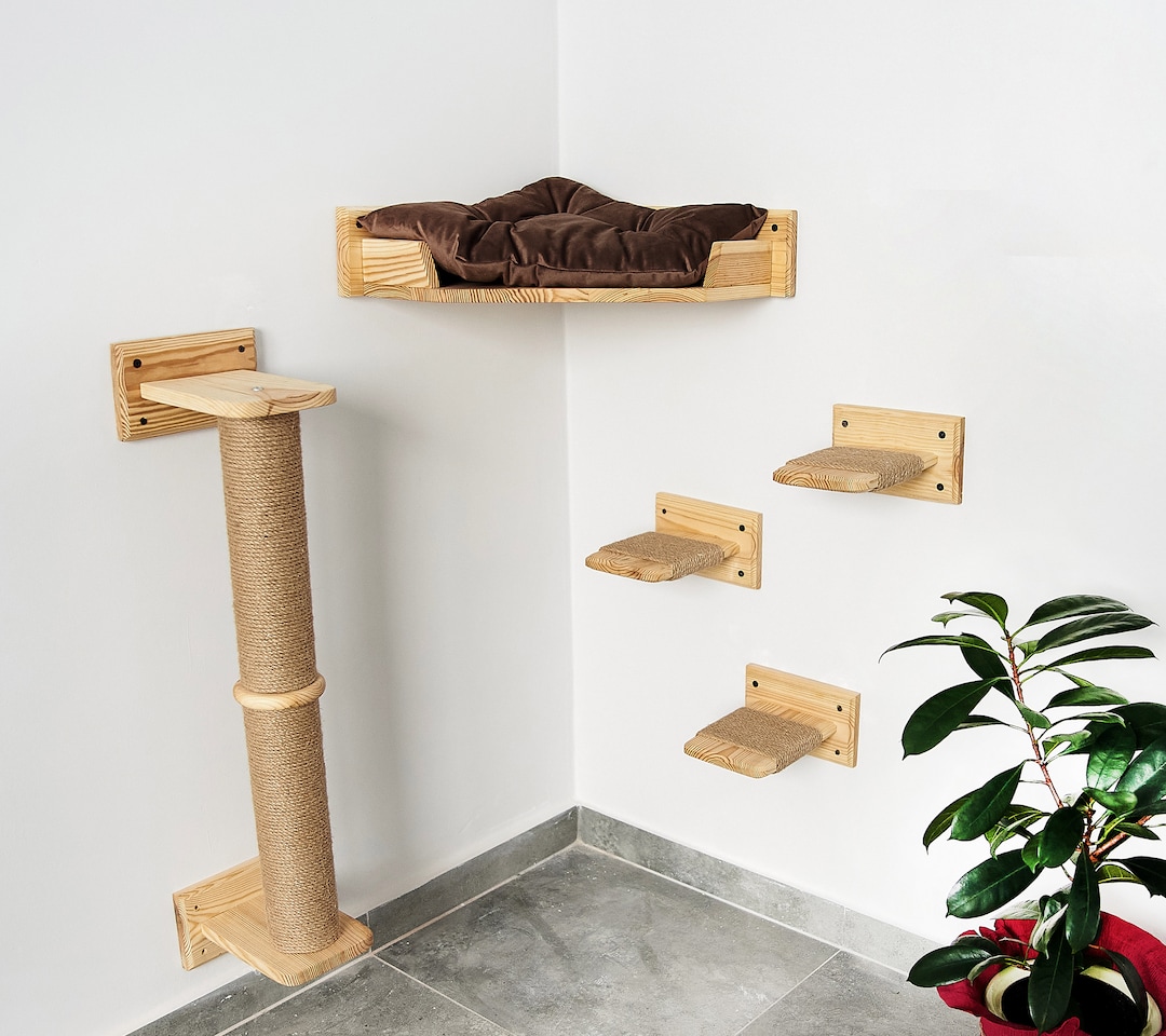 Cat Bed, Cat Wall, Cat Condo, Cat Wall Furniture, Cat Perch, Cat Tree