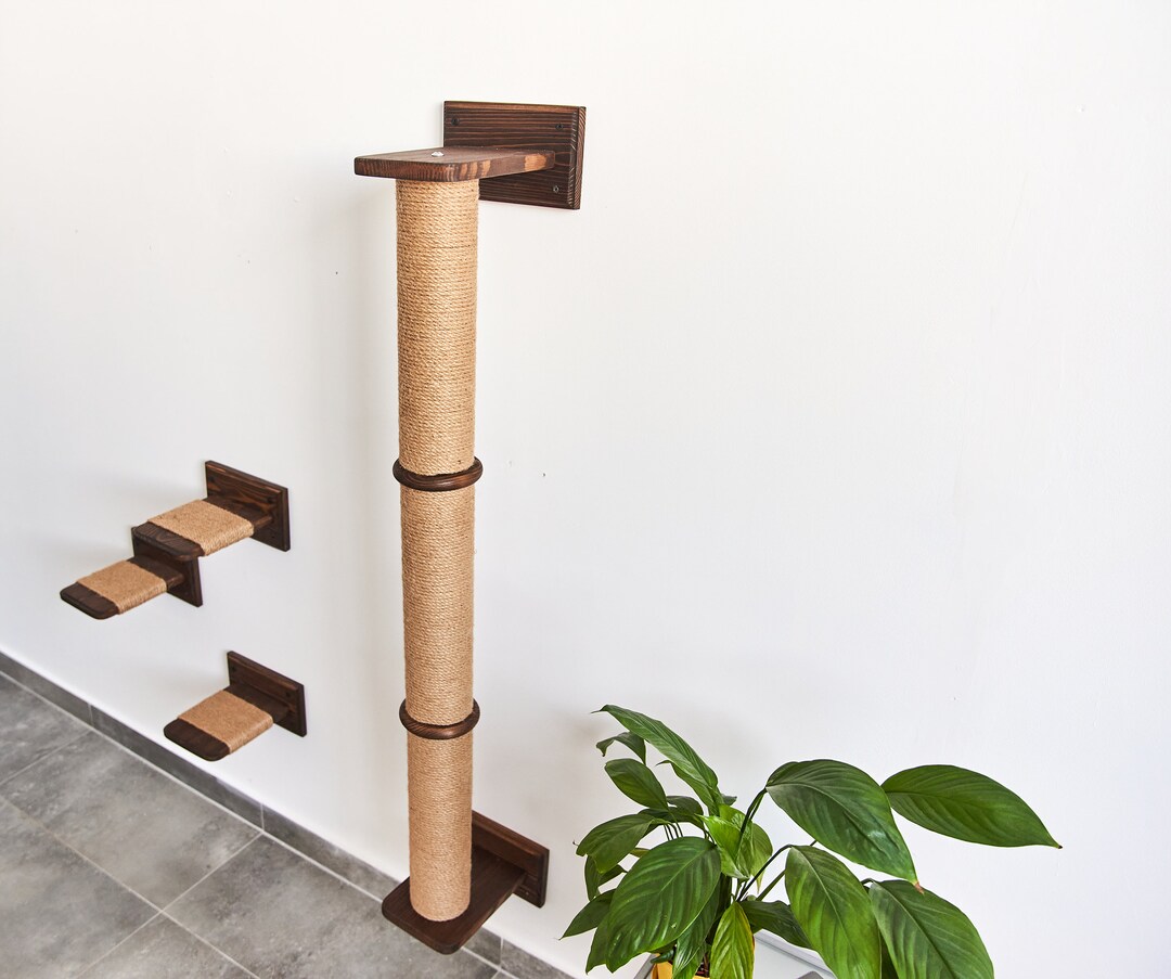 Cat Sisal Scratching Post, Cat Shelves, Cat Climbing Pole, Cat