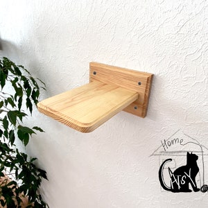 SET Cat Steps Wood Cat Shelves Cat Wall Furniture Cat Wall | Etsy