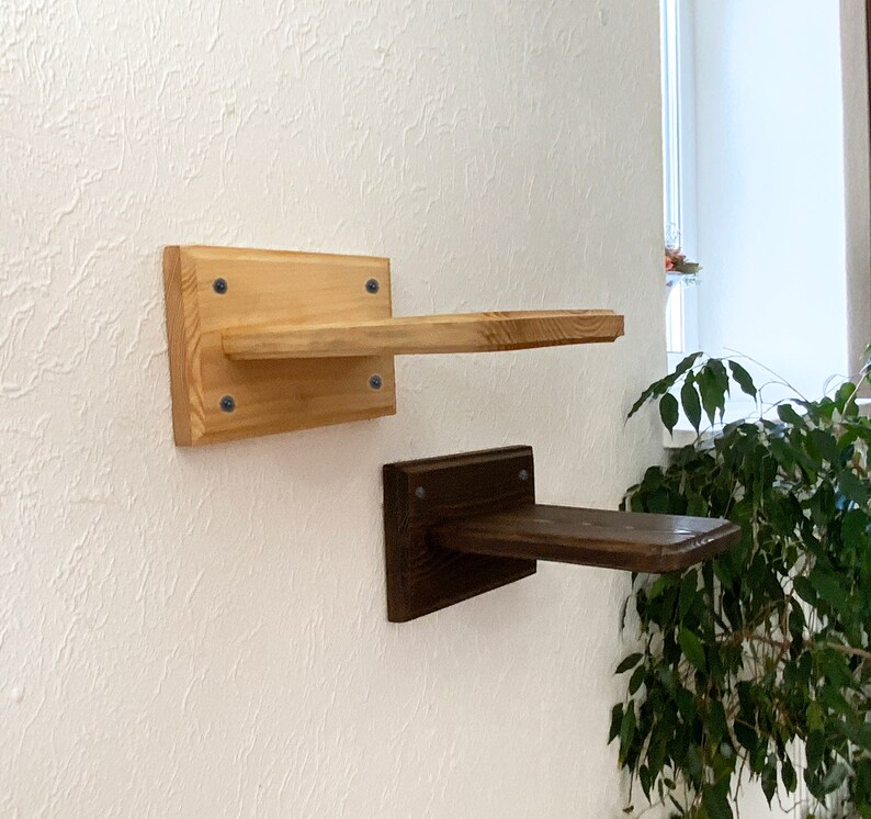 Cat Shelves Set Stairs for Cat Wall Mounted Cat Shelf Cat Etsy