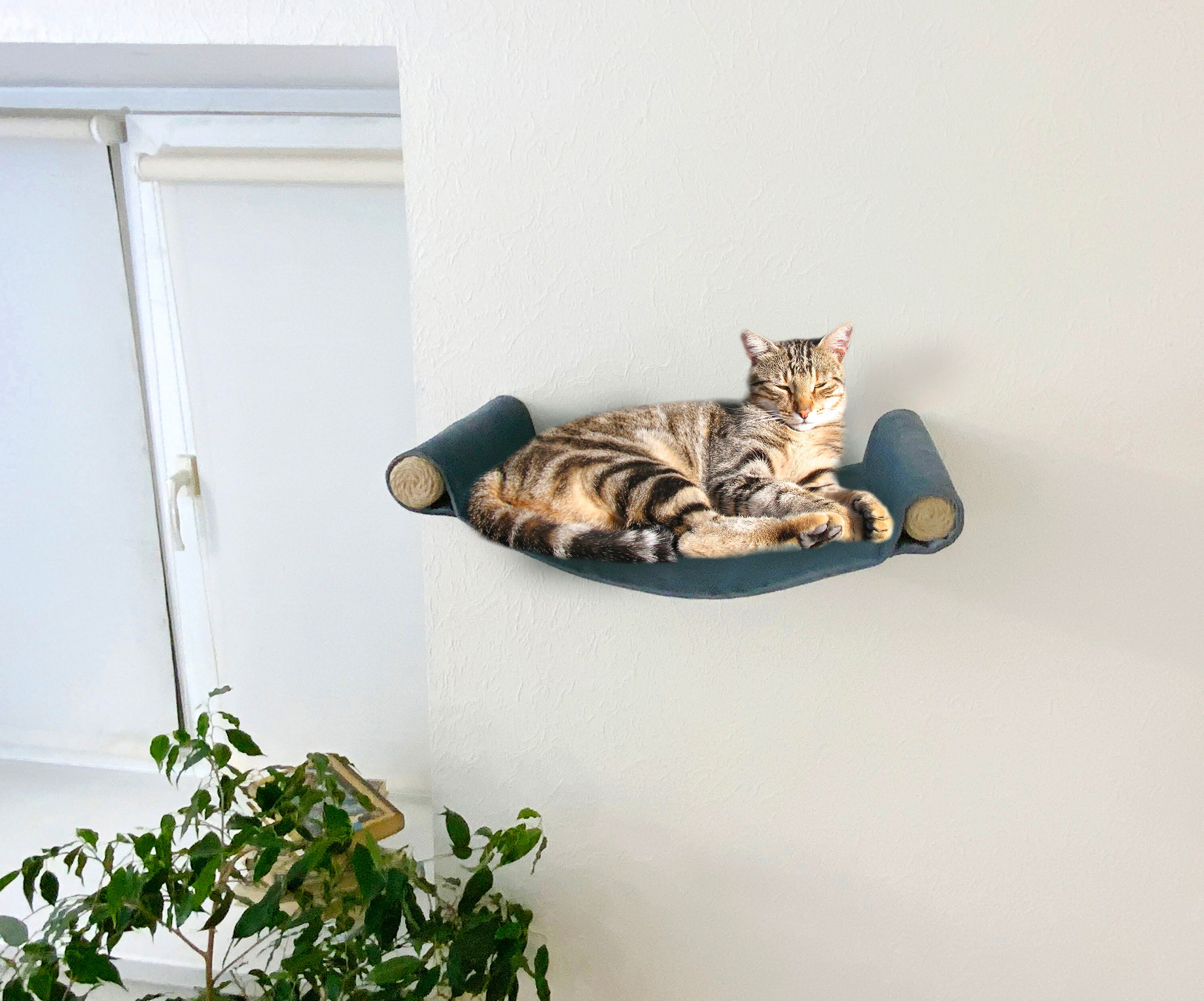 mounted cat bed