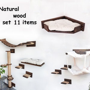 Cat shelves, Cat wall furniture, Сat couch, Cat furniture, Cat furniture wall, Cat shelves for wall, Cat bridge, Cat wall shelves, Cat steps