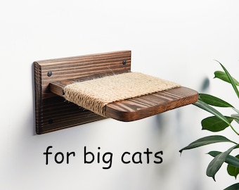 Cat steps for big cats, Large cat shelf, Cat wall shelves,  Cat bridge, Cat ladder, Cat lover gift