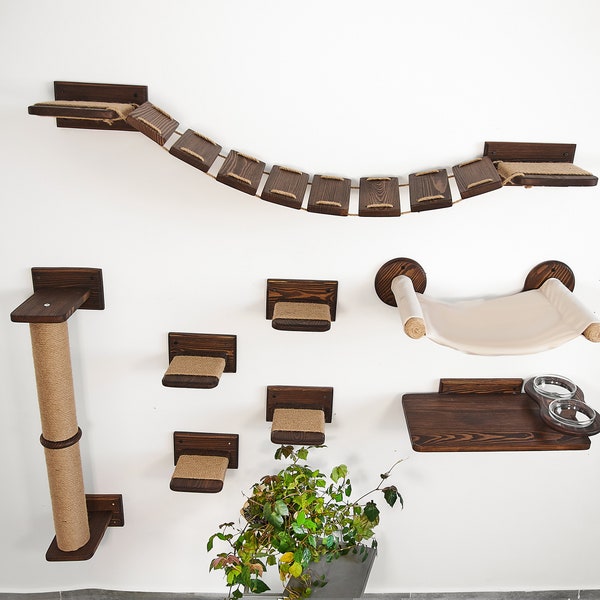 Wall Mounted Cat Bed Etsy