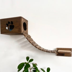 Cat shelves for Indoor, Cat furniture, Cat house wall, Cat wall furniture, Cat bed, Cat shelves, Cat bed wall mounted, Cat climbing