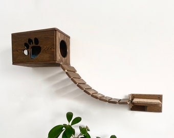 Cat shelves for Indoor, Cat furniture, Cat house wall, Cat wall furniture, Cat bed, Cat shelves, Cat bed wall mounted, Cat climbing