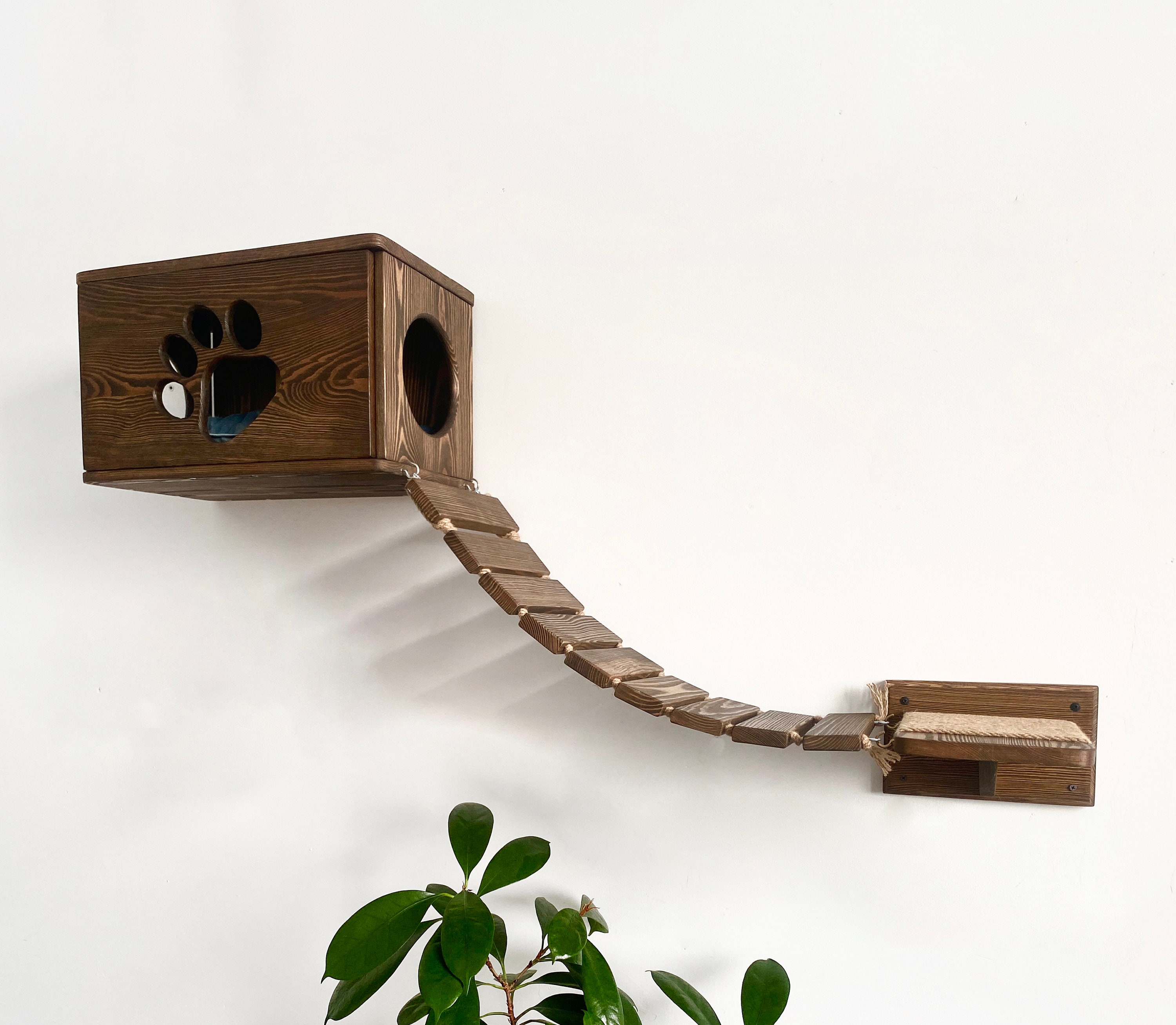 Cat Shelves for Indoor, Cat Furniture, Cat House Wall, Cat Wall ...