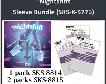 Nightshift" Compatible Card Sleeve Bundle (8814 X 1 + 8815 X 2)