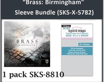 Brass: Birmingham" Compatible Card Sleeve Bundle (8810 x 1)