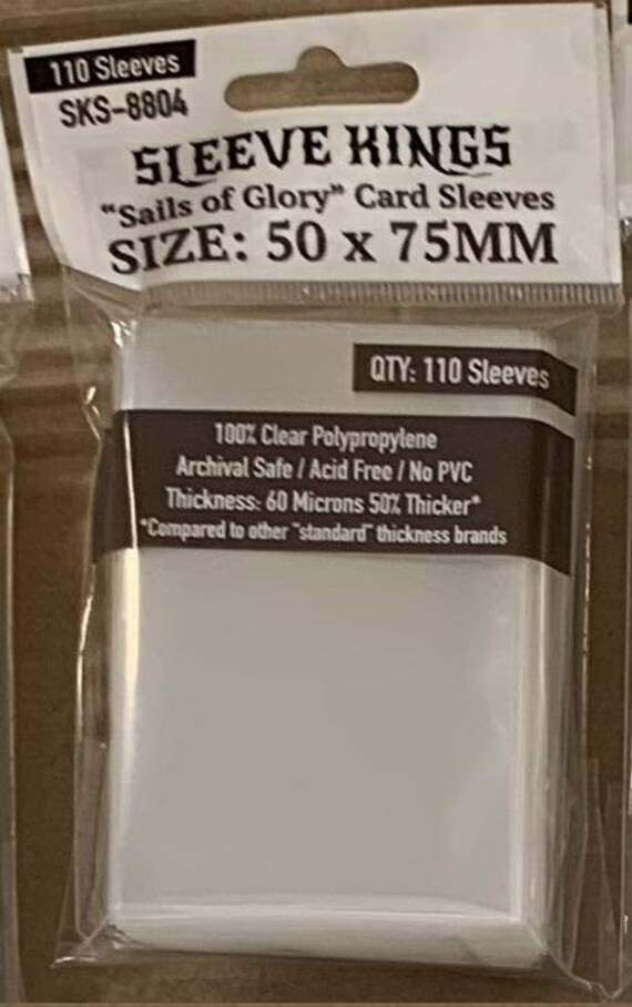 Sleeve Kings sails of Glory Card Sleeves 50x75mm Etsy