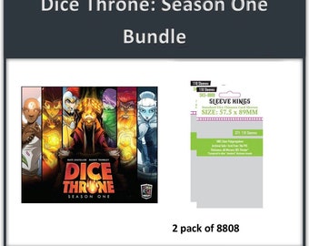 Dice Throne: Season One&quot; Compatible Sleeve Bundle (8808 X 2)