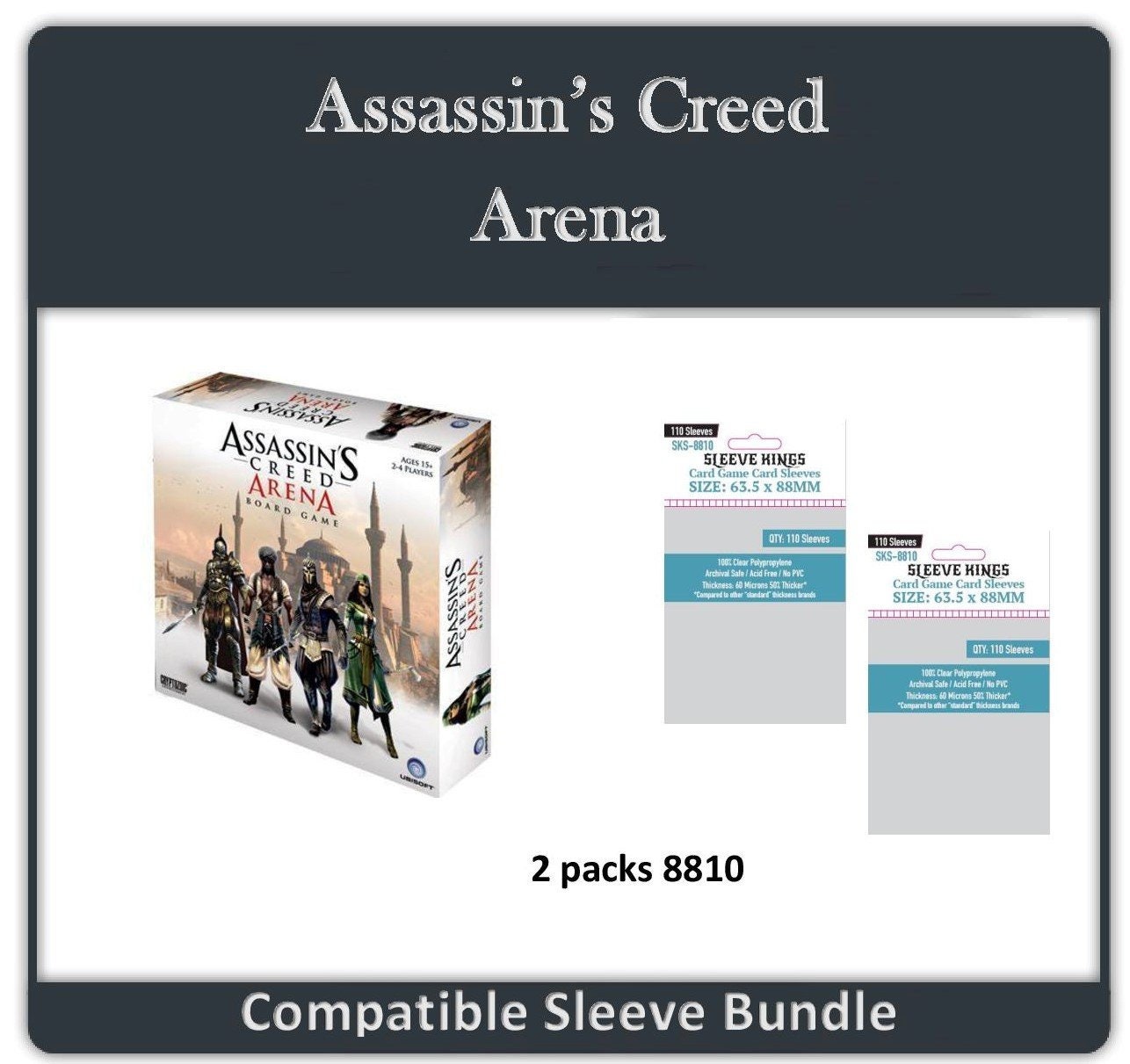 Assassins Card Sleeves - Etsy