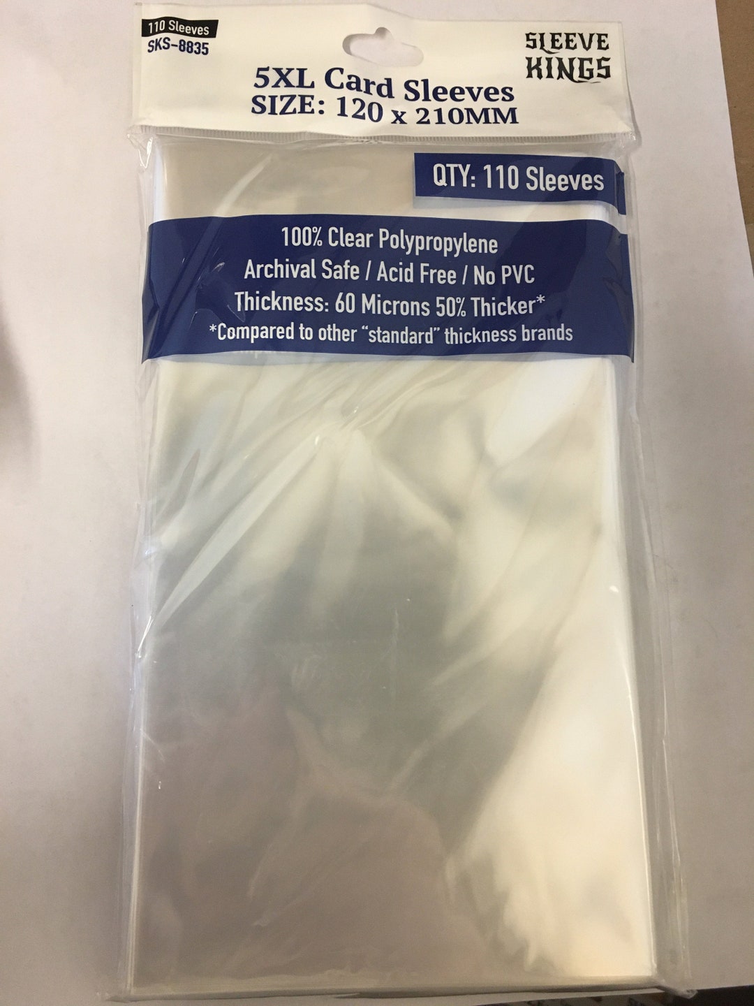Sleeve Kings 5xl 120 X 210 110 Pack, SKS8835 Etsy