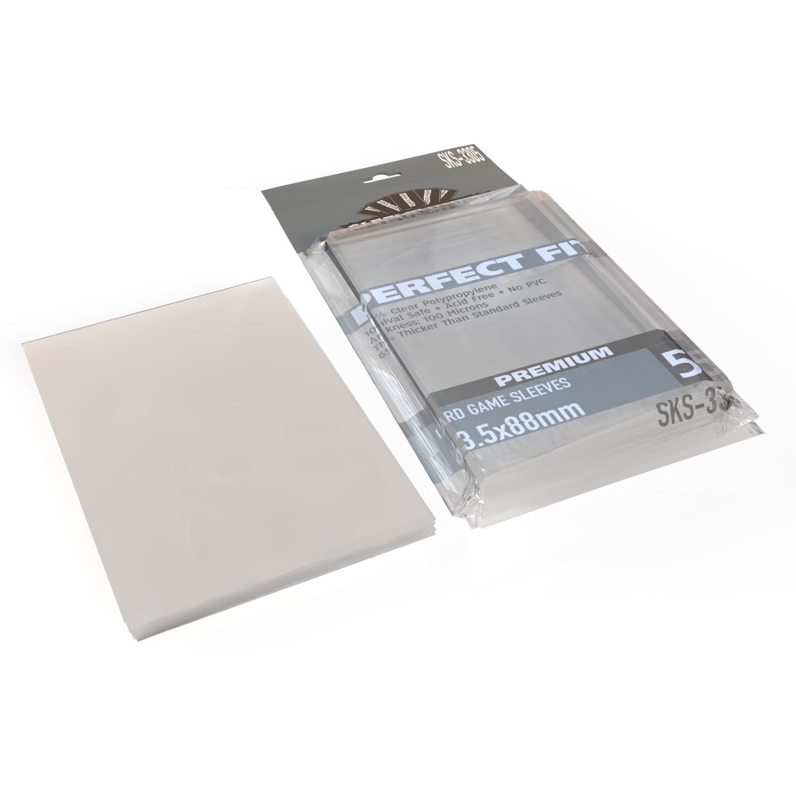 63.5x88mm card sleeves Premium Standard Card Game Sleeves (63.5x88mm) 55 Pack, 100 Micron, SK –  sleevekings