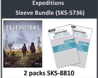 Expeditions" Compatible Board Game Card Sleeves (8810 X 2)