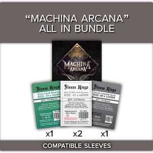 Machina Arcana All In&quot; Compatible Sleeve Bundle (8809 X 1 + 8803 X 2  8818 X 1)