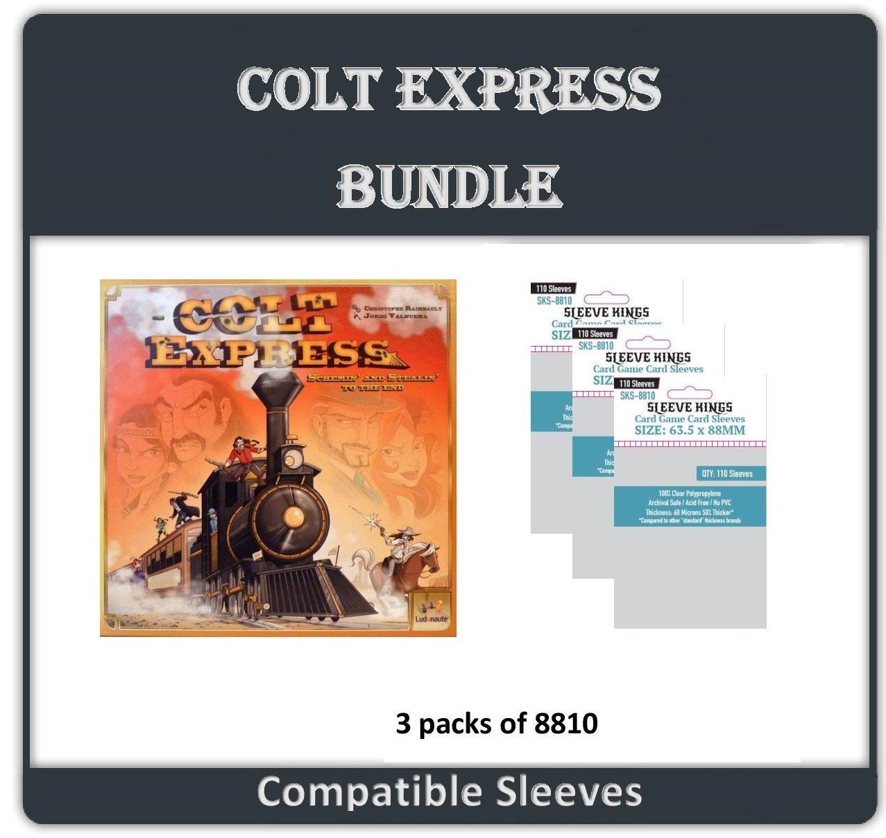 Colt Express All In" Compatible Sleeve Bundle (8810 X 3)