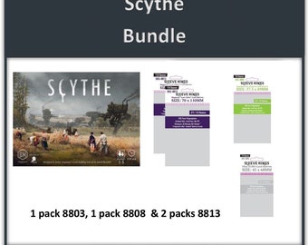 Scythe"+ Expansions Compatible Sleeve Bundle (8803 X 1 + 8808 X 1 + 8813 X 2)