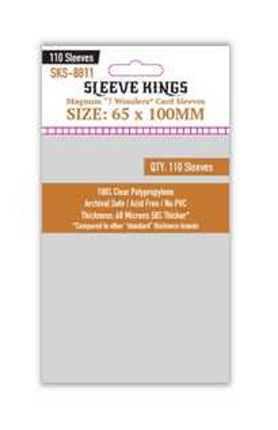 card sleeves 65x100 Premium 