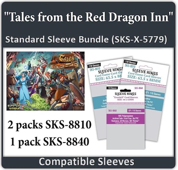 dark tower card sleeves Return to Dark Tower: Original Campaign Card Sleeve Pack – Board Game Bliss main image 1