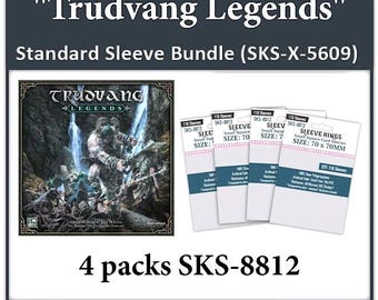 Trudvang Legends" Compatible Sleeve Bundle (8812 X 4)
