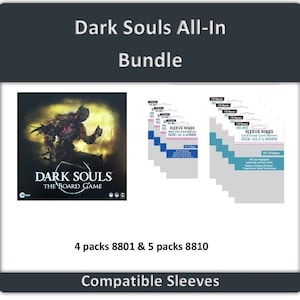 Dark Souls All IN" Compatible Sleeve Bundle (8801 X 4 + 8810 X 5)