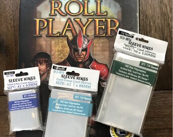 ROLL PLAYER - Fiends & Familiars" Expansion Compatible Sleeve Bundle (8803  X 1 + 8810 X 1 + 8814 X 1) - Etsy