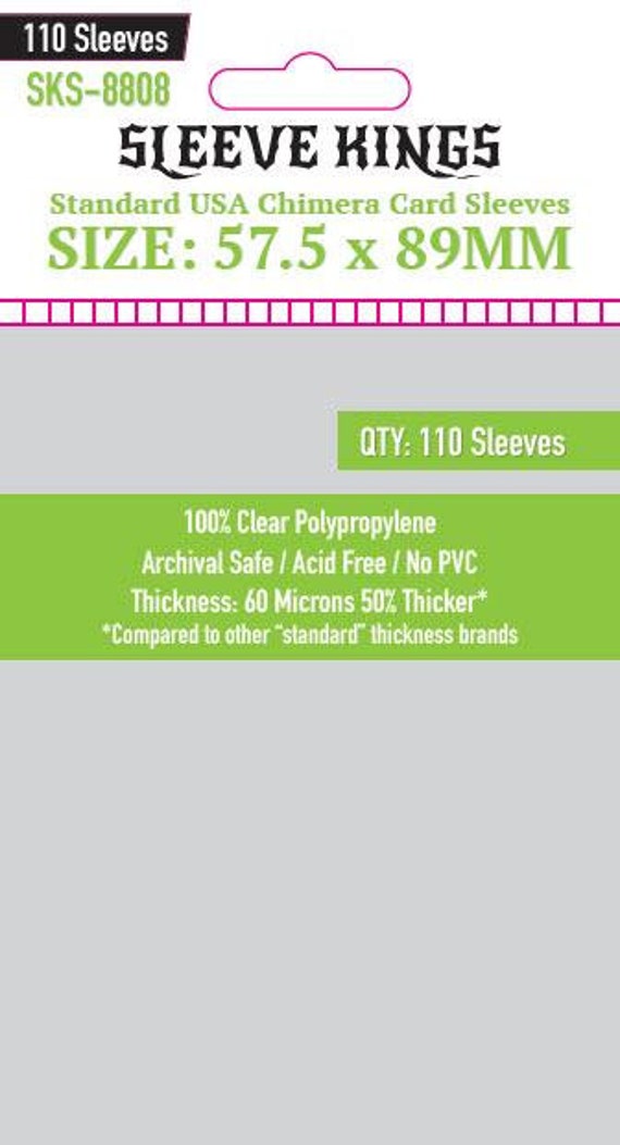 standard usa chimera card sleeves Mayday Games 57.5 x 89 mm SLEEVES Chimera USA Premium Card Game (Pack of  50) : Amazon.co.uk: Toys & Games main image 0