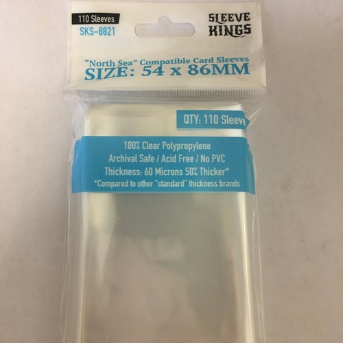 Sleeve Kings Standard USA Card Sleeves 56x87mm 110 Pack Etsy