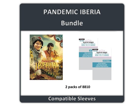 pandemic board game card sleeves Ryker