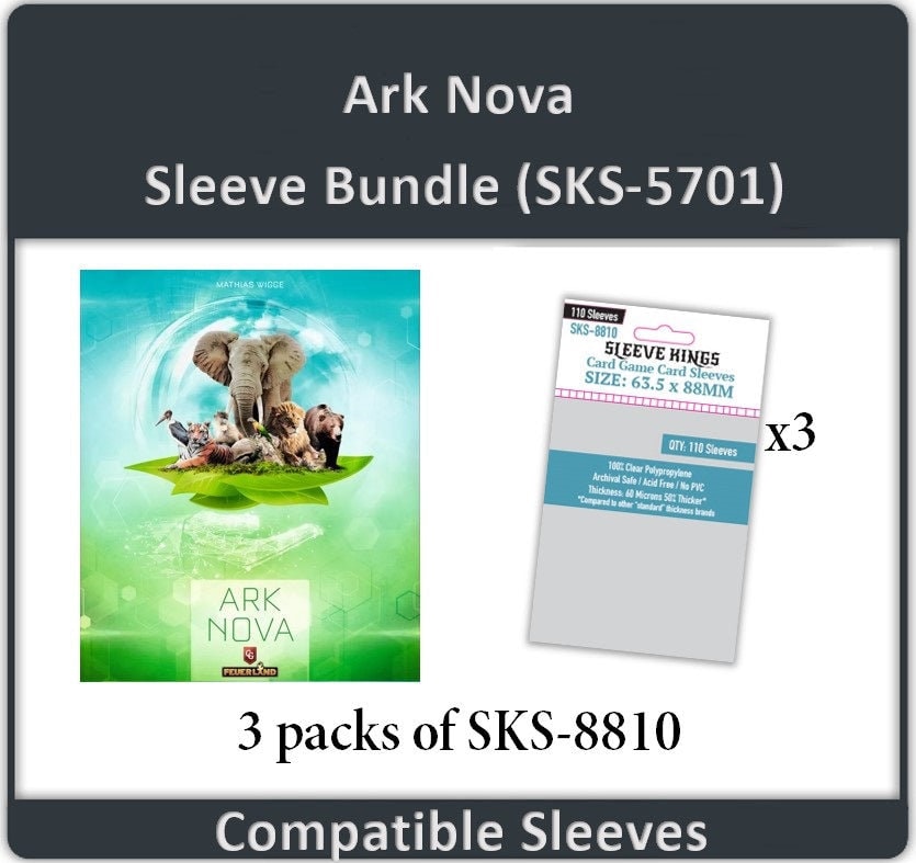 7 Wonders Compatible Sleeve Bundle 8811 X 2 