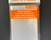 65x100mm card sleeves Phantom Sleeves: Pink Size 65 x 100mm - Glossy/Glossy (50) | Accessories These card sleeves are amazing!! MayDay Games Magnum Card Sleeves