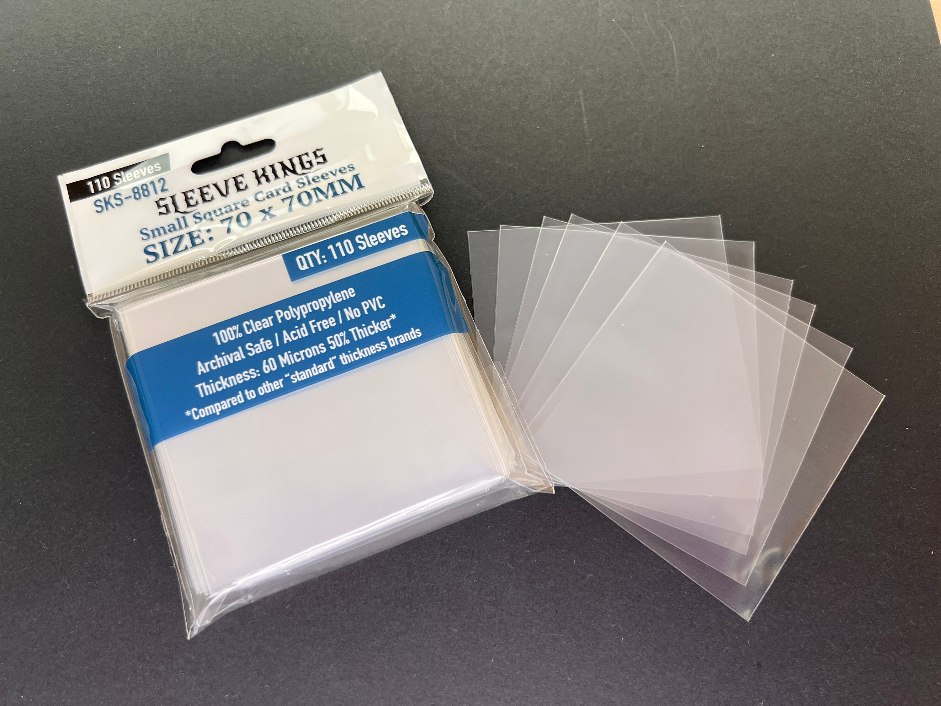 small card sleeve size Game Card Sleeves (63.5x88mm) – Mayday Games Also size is important Soft Card Sleeves - Standard