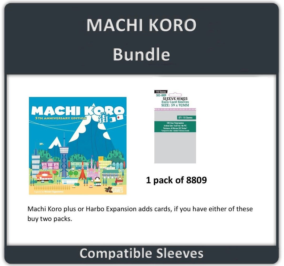 machi koro card sleeves I tried playing the game 'Machi Koro-dori (Two)' that makes money using cards and makes my city bigger and bigger hit from Japan with more than 250 Machi Koro Organizer - The
