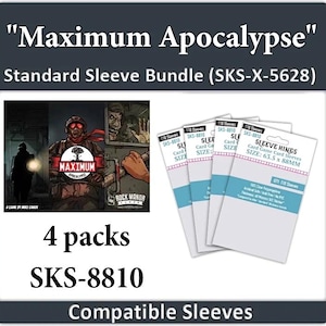 Lote de fundas compatibles con "Máximo Apocalipsis" (8810 x 4)
