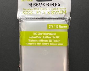 dollarama card sleeves SWAN Sleeves - Card Sleeves (80 x 80 mm)