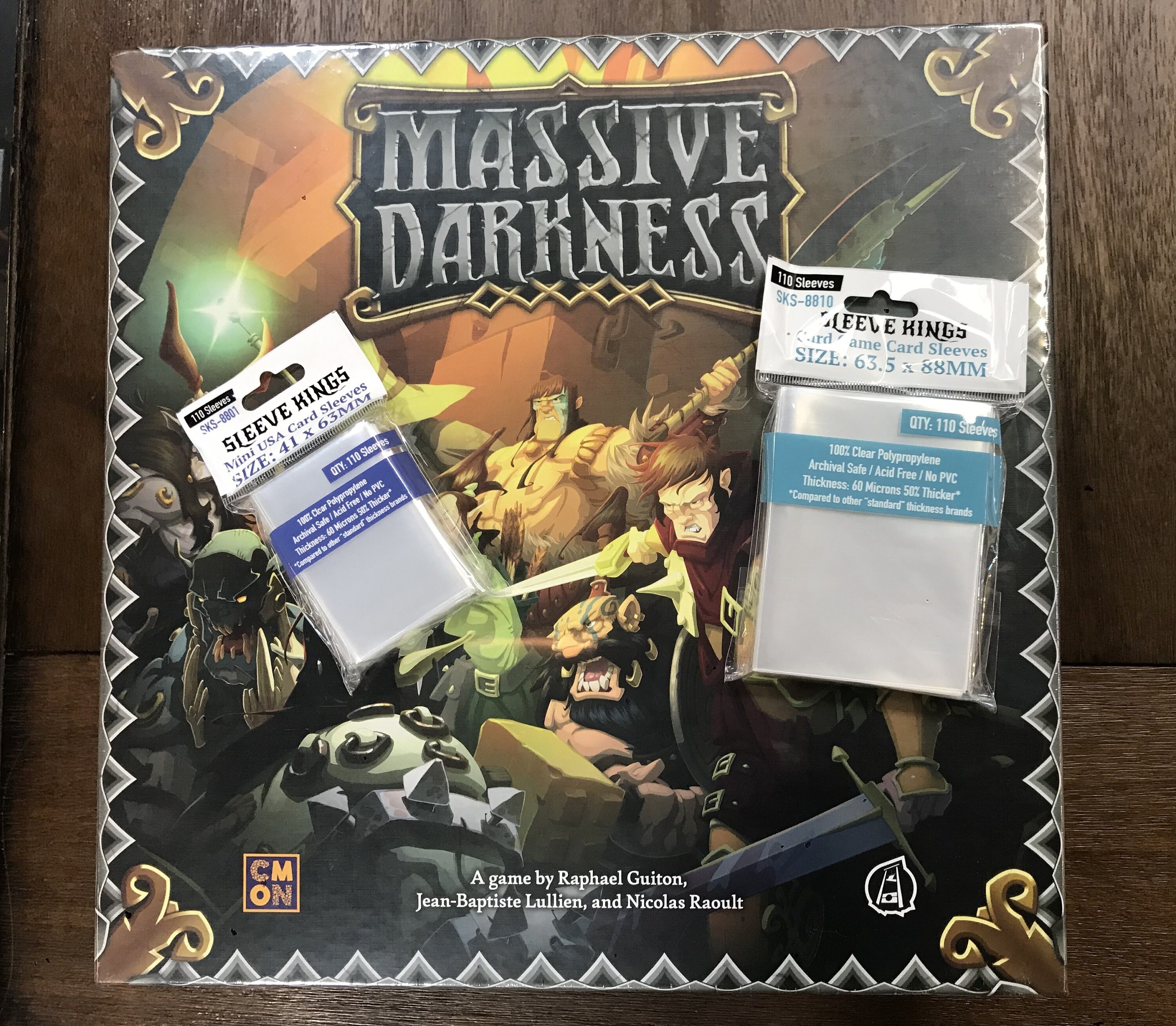 Massive Darkness" All in Compatible Sleeve Bundle (8801 X 3, 8810 X 3, 8816  X 3) - Etsy