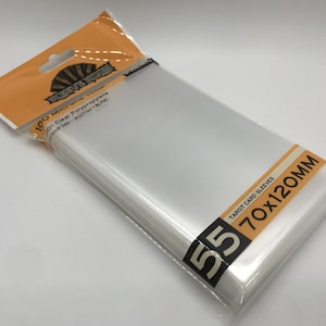 Buste per carte dei tarocchi (70x120mm) -55 pezzi, 100 micron, SKS-9966