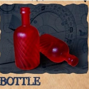 Painted Resin 10-pack Resource Tokens: Red Bottle