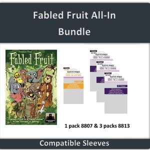 Fabled Fruit All In&quot; Compatible Sleeve Bundle (8807 X 1 + 8813 X 3)
