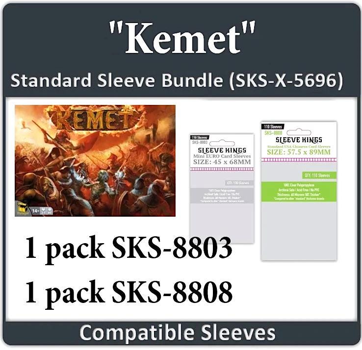 Sleeves 57x89 Yucatan Card Sleeves (54x80mm) (110pzas) | Sleeve Kings - Con T De Sleeves Standard