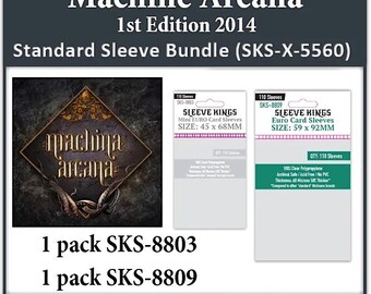 Machina Arcana" 1st Edition 2014 Compatible Sleeve Bundle (8803 X 1 +8809 X 1)