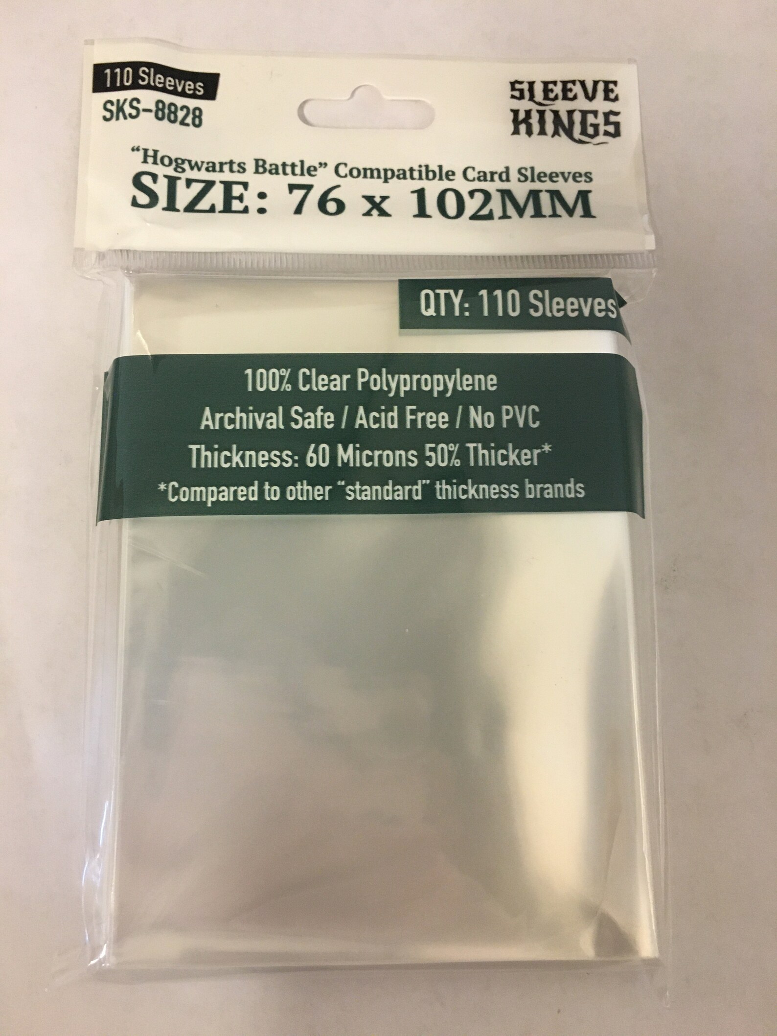 Hogwarts Battle Large Sleeves 76x102mm 110 Pack Etsy