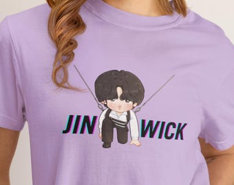 Team Kim Seokjin T-shirt | BTS Arirang Tour Shirt | Run BTS Merch