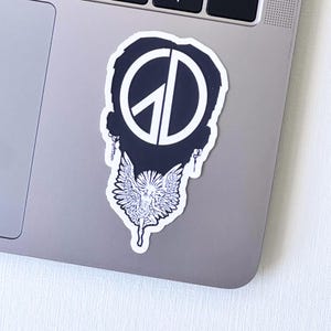 Adesivo in vinile con tatuaggio angelo G-Dragon / Bigbang / Hobihearteu Acquista nuovi arrivi
