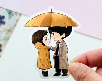 Adesivo impermeabile per proposta commerciale / Shin Ha Ri Kang Tae Moo Kdrama / Hobihearteu Shop