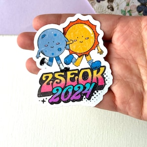 2Seok 2024 vintage sticker vinyl waterdicht | Hobihearteu-winkel