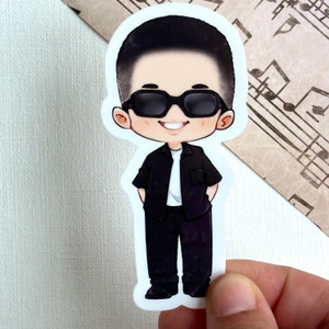 Namjoon DDAY Concert Buzz Cut Vinyl Aufkleber | Indigo RM Namjoon Namjooning | Hobihearteu Shop